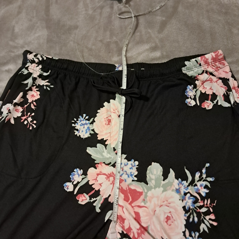 Flora Nikrooz Womens Set Super Soft Satin Trim Pj's Sleep Loungwear Sz. L - Picture 6 of 11